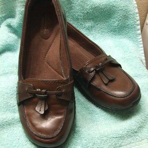CLARKS COLLECTION TASSEL LOAFERS